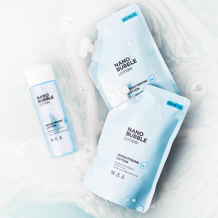 (J Frontier) WhiPure Lotion + 2 Refillable Pieces Set